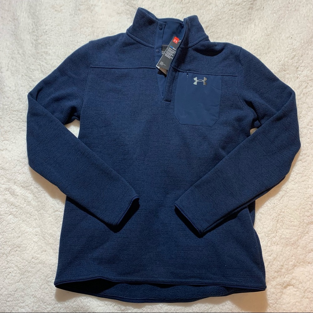 Men’s Under Armour quarter button shirt